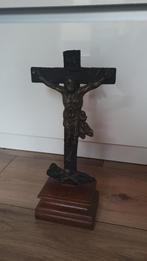 Kruisbeeld jezus christus, Verzamelen, Religie, Gebruikt, Ophalen of Verzenden, Beeld(je)