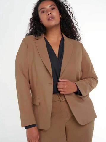 MS Mode blazer beige Maat 50 zo goed als nieuw beschikbaar voor biedingen