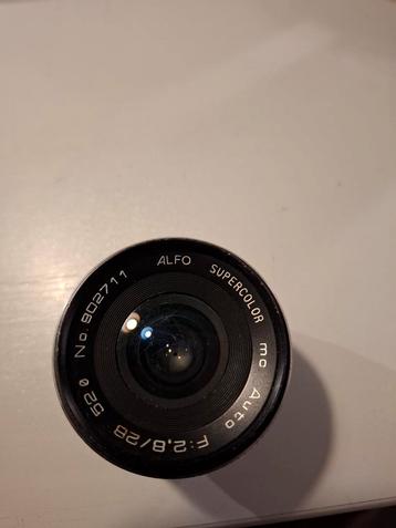Alfo Supercolor mc 52mm f/2.8 Lens beschikbaar voor biedingen