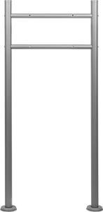 Brievenbus standaard - Metaal - Zwart - 120 x 40.5 x 5 cm, Ophalen, Daniël Josephus Jittastraat 2b, 5042 MX Tilburg, Staal, Staande brievenbus
