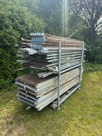 Steiger (20meter), Doe-het-zelf en Verbouw, Steigers, Ophalen, Gebruikt, Gevelsteiger, 2 tot 5 meter