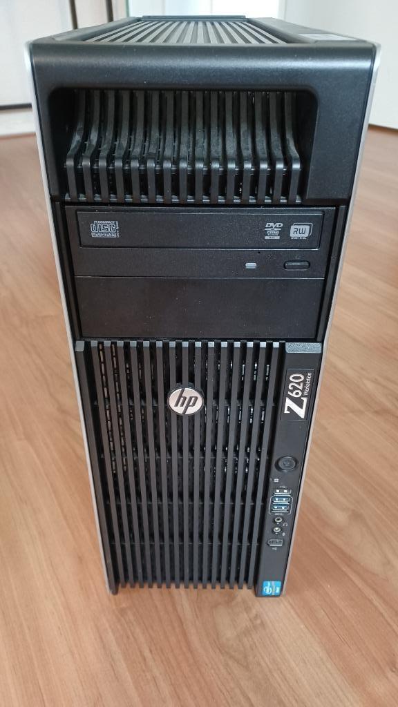 HP Z620 Workstation, Computers en Software, Desktop Pc's, Gebruikt, 2 tot 3 Ghz, SSD, 16 GB, Met videokaart, Gaming, Virtual Reality