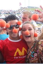 ORANJE CLOWNS-NEUZEN uniek feest artikel, Hobby en Vrije tijd, Feestartikelen, Ophalen, Nieuw, Oranje of Koningsdag