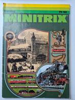 Minitrix catalogus 1979, Ophalen of Verzenden, Gelijkstroom of Wisselstroom, Boek, Tijdschrift of Catalogus, Trix