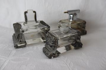Antiek Art Deco Boheems Robert Richter kaptafel set c 1930 beschikbaar voor biedingen