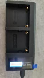 Oplader voor Sony NP- F en NP-FM baterijen- Nieuw in doos, Ophalen of Verzenden, Zo goed als nieuw