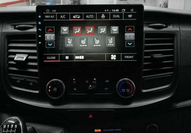 radio navigatie ford custom carkit android 14 carplay usb, Auto diversen, Autoradio's, Nieuw, Ophalen of Verzenden