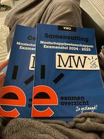 Samenvatting en oefenboek 2024/2025 Examenstof MAW VWO, VWO, Ophalen of Verzenden, Nederlands, ExamenOverzicht
