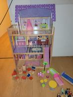 Barbie/ poppenhuis, Verzamelen, Poppenhuizen en Toebehoren, Poppenhuis, Zo goed als nieuw, Ophalen