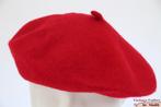 Alpino Baret rood geweven in verschillende maten NIEUW, Ophalen of Verzenden, Nieuw, Maat 38/40 (M), Muts