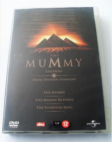 The Mummy 1 & 2 + Scorpion King (originele dvd's) beschikbaar voor biedingen