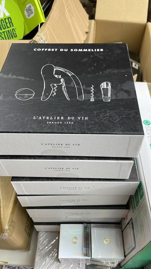 Luxe Wijn sets, Huis en Inrichting, Woonaccessoires | Wijnrekken, Nieuw, Minder dan 50 cm, Metaal, Ophalen of Verzenden
