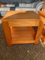 Houten Bijzettafel Vierkant, Ophalen, Minder dan 45 cm, Minder dan 55 cm, Gebruikt