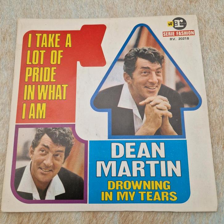 Dean Martin - I Take a Lot of Pride / Drowning in My Tears, Cd's en Dvd's, Vinyl Singles, Gebruikt, Single, Pop, 7 inch, Ophalen of Verzenden