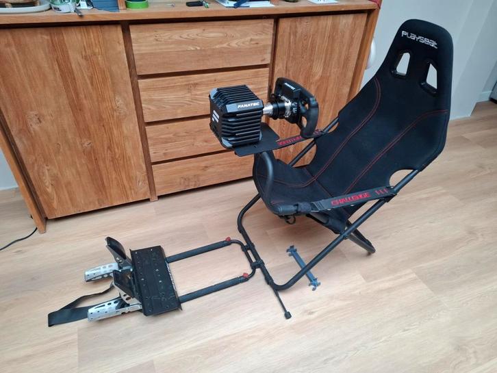 Playseat + Fanatec DD XboX set, Spelcomputers en Games, Spelcomputers | Overige Accessoires, Zo goed als nieuw, Ophalen