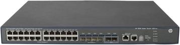 HP 5500-24G-4SFP HI Switch + 2x JD368B 4x SFP+ 10G JG311A beschikbaar voor biedingen