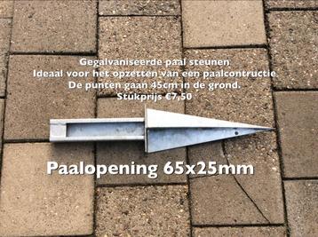 Paalsteun Gegalvaniseerd beschikbaar voor biedingen