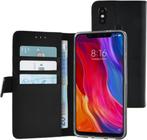Azuri Xiaomi Mi 8 hoesje - Walletcase - Zwart, Overige modellen, Verzenden, Azuri, Onbekend
