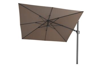 Platinum Challenger zweefparasol 3x3m T2 premium havana beschikbaar voor biedingen