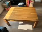 Stevige houten salontafel, Huis en Inrichting, Ophalen, Gebruikt, 100 tot 150 cm, 50 tot 100 cm