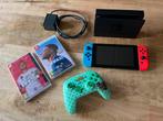 Nintendo switch + controller + fifa 20&22, Met games, Ophalen of Verzenden, Zo goed als nieuw, Switch Original