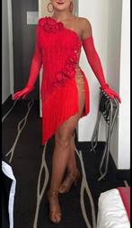 Red latin dress for sale!, Maat 38/40 (M), Ophalen of Verzenden, Zo goed als nieuw, Boven de knie
