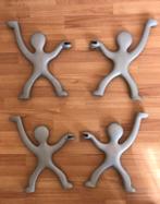 Alessi 4 glasplaat houders, Huis en Inrichting, Woonaccessoires | Overige, Ophalen of Verzenden, Zo goed als nieuw