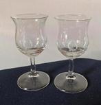 2 Glaasjes van Lucas Bols Ao1575. Hoogte 10,5 cm., Ophalen of Verzenden, Zo goed als nieuw, Borrel- of Shotglas