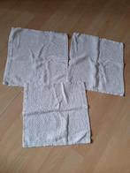 3 X SPUUGDOEK VAN BADSTOF, Kinderen en Baby's, Babykleding | Overige, Ophalen of Verzenden, Zo goed als nieuw, Jongetje of Meisje