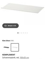 KOMPLEMENT Schoenenplank, wit, 100x35 cm, Huis en Inrichting, Ophalen of Verzenden, Zo goed als nieuw