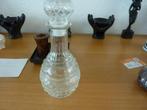 4 brocante glazen kristallen karafs, Antiek en Kunst, Antiek | Glas en Kristal, Ophalen of Verzenden