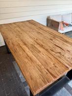 Houten rechthoekige eettafel, Ophalen, Gebruikt, 50 tot 100 cm, 150 tot 200 cm