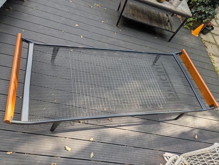 Auping Cleopatra Daybed +  Matras, Huis en Inrichting, Slaapkamer | Bedden, Gebruikt, Metaal, Ophalen