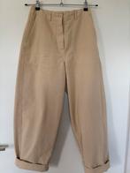 American Vintage Rygybay broek mt XS, Beige, Ophalen of Verzenden, Zo goed als nieuw, Maat 34 (XS) of kleiner