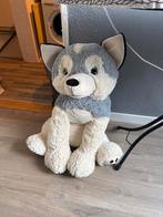 Grote Knuffel Husky - gratis af te halen, Kinderen en Baby's, Ophalen, Zo goed als nieuw, Hond