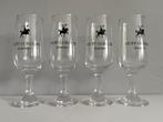 Vintage sherryglazen Duff Gordon vier stuks, Ophalen of Verzenden, Zo goed als nieuw, Overige typen