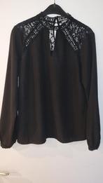 Mooie zwarte blouse van Geisha maat M., Maat 38/40 (M), Ophalen of Verzenden, Geisha, Zo goed als nieuw