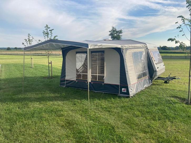 Caravan Beyerland Vitesse 380 4 persoons, Caravans en Kamperen, Caravans, Particulier, tot en met 4, 750 - 1000 kg, Beyerland