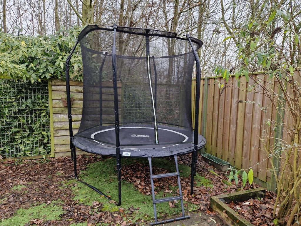 Winteraanbieding! Salta Premium Black Trampoline 244, Kinderen en Baby's, Ophalen, Zo goed als nieuw
