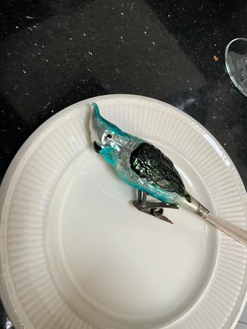 ANTIEKE KERSTBAL PARKIET OF KAKETOE beschikbaar voor biedingen