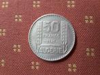 d Algerije 50 francs 1949, km 92, zeer mooi., Postzegels en Munten, Munten | Afrika, Losse munt, Overige landen, Verzenden