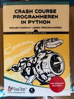 Crash Course Programmeren in Python, Boeken, Ophalen of Verzenden, Zo goed als nieuw, Programmeertaal of Theorie