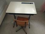 Leuk vintage schoolbankje voor klein kind., Huis en Inrichting, Bureaus, Ophalen, Gebruikt
