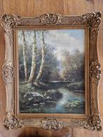 schilderij van H.C. Hokken - Eenden aan de vijver, Ophalen