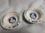 BOLS asbak Lucas Bols asbakken,  2 stuks, Verzamelen, Merken en Reclamevoorwerpen, Ophalen of Verzenden, Zo goed als nieuw, Gebruiksvoorwerp