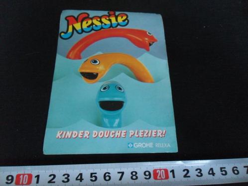 sticker Nessie Kinder Douche Plezier! GROHE Relexa, Verzamelen, Stickers, Zo goed als nieuw, Bedrijf of Vereniging, Ophalen