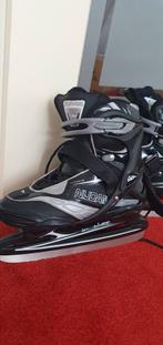 Nijdam schaatschoenen maat 37 zwart/ grijs, Sport en Fitness, Schaatsen, Ophalen of Verzenden, Zo goed als nieuw, IJshockeyschaatsen