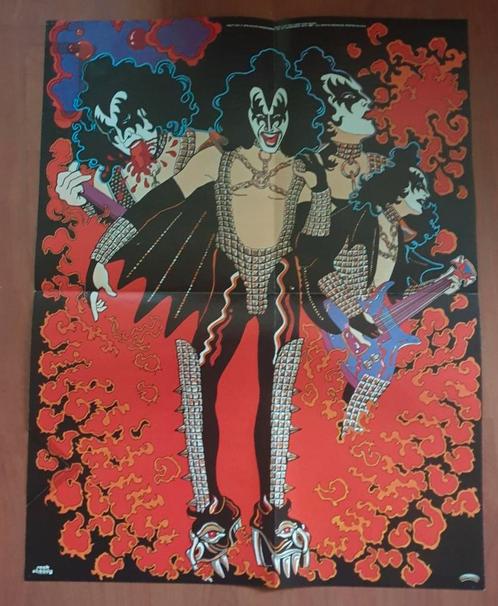 ORIGINELE POSTER GENE SIMMONS KISS SOLO ALBUM, Verzamelen, Posters, Zo goed als nieuw, Overige onderwerpen, A1 t/m A3, Rechthoekig Staand