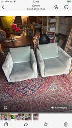 Design stoel mintgroen/ grijs .225 euro, Huis en Inrichting, Ophalen of Verzenden, Zo goed als nieuw