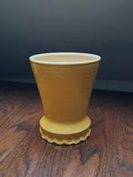 Gele bloempot, Tuin en Terras, Bloempotten, Ophalen, Rond, Binnen, Aardewerk